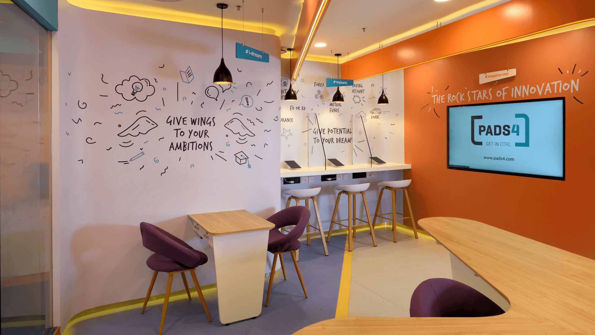 2. Banking & Finance – ICICI Mine Branch – space