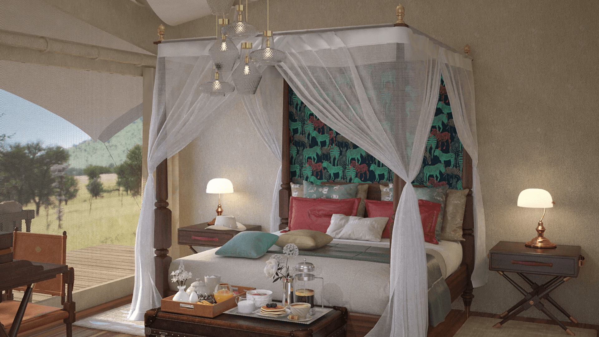 2. Travel & Leisure – Range Chalets, Abuja – space