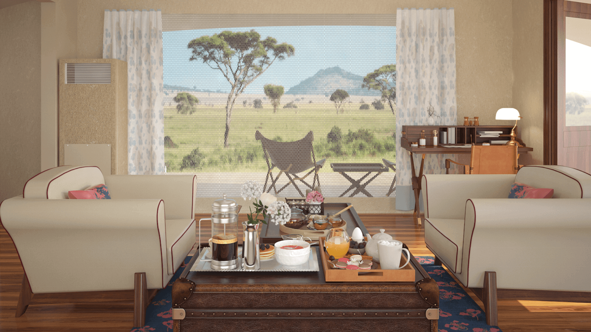 4. Travel & Leisure – Range Chalets, Abuja – space
